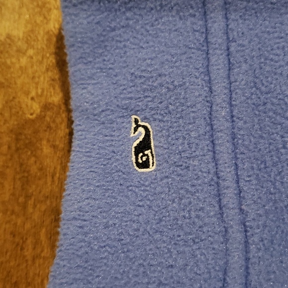 Vineyard Vines Light Blue/ Purple  Fleece Zip Pullover Medium - Picture 9 of 9